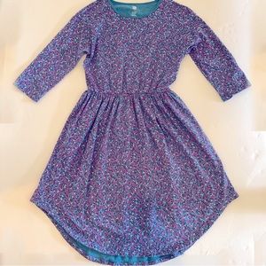 Girls’ Tea Collection High-Low Floral Dress - Size 16